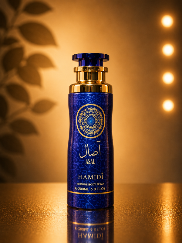 Déodorant Hamidi Asal Perfume Body Spray 200 ml,