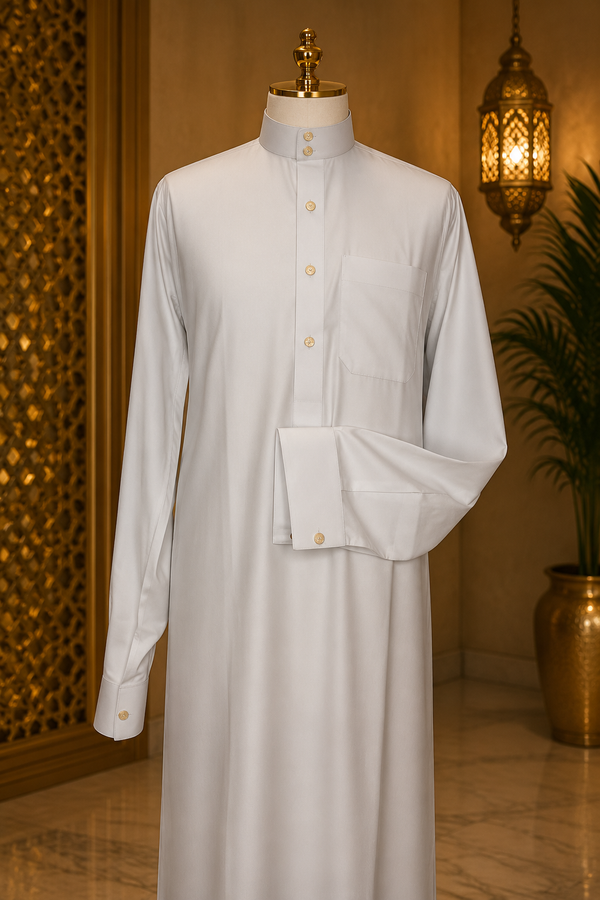 Djellaba Homme Blanc
