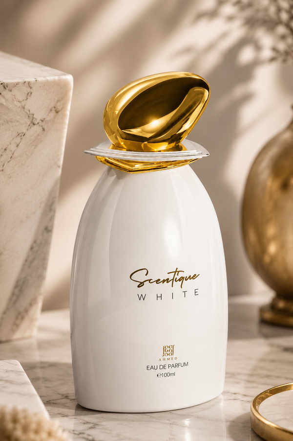 Scentique White 100ml by Ahmed Al Maghribi