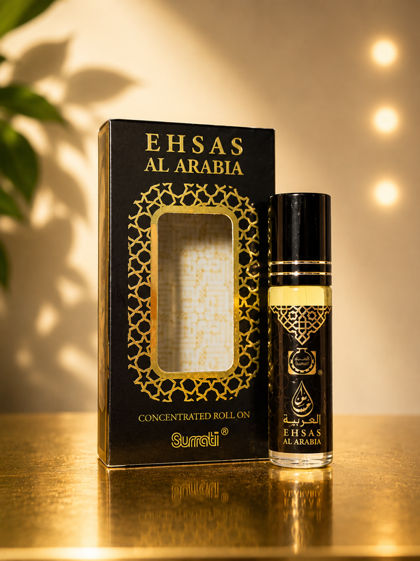 Surrati Ehsas Al Arabia – Huile de Parfum Concentrée Roll-On 6 ml