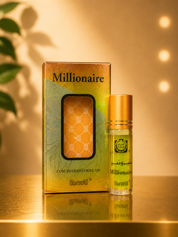 Surrati Millionaire – Huile de Parfum Concentrée Roll-On 6 ml