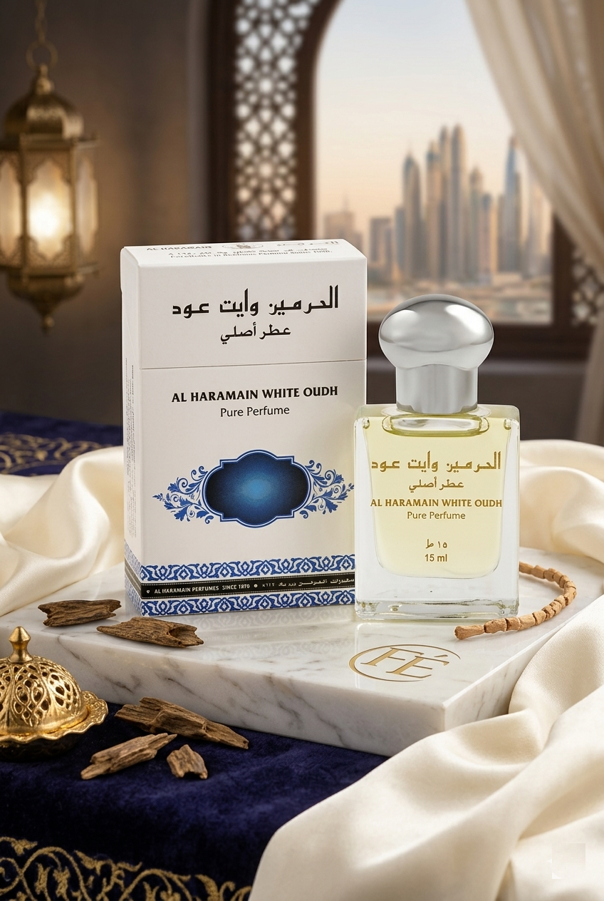 WHITE OUDH 15ml huile de parfum concentrée by Al Haramain