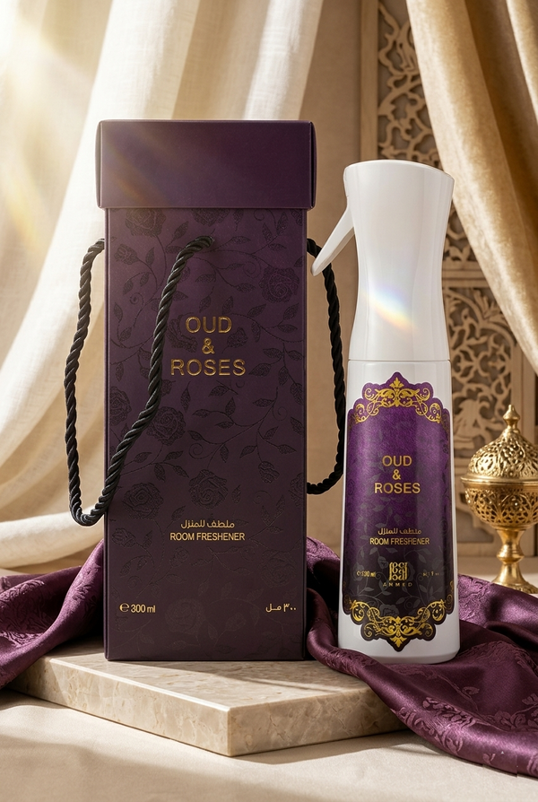 Oud and Roses Air freshener by Ahmed Al Magribi